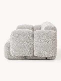 Sofá modular en tejido bouclé Tayla (3 plazas)