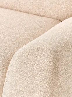 Sofá modular en tejido bouclé Wolke (3 plazas)