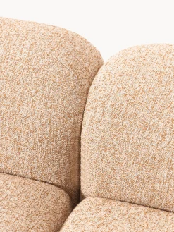 Sofá modular en tejido bouclé Wolke (3 plazas)