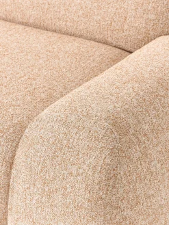 Sofá modular en tejido bouclé Wolke (3 plazas)