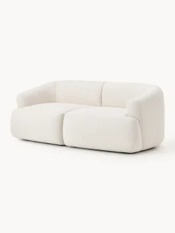 Sofá modular en tejido bouclé Sofia (2 plazas)