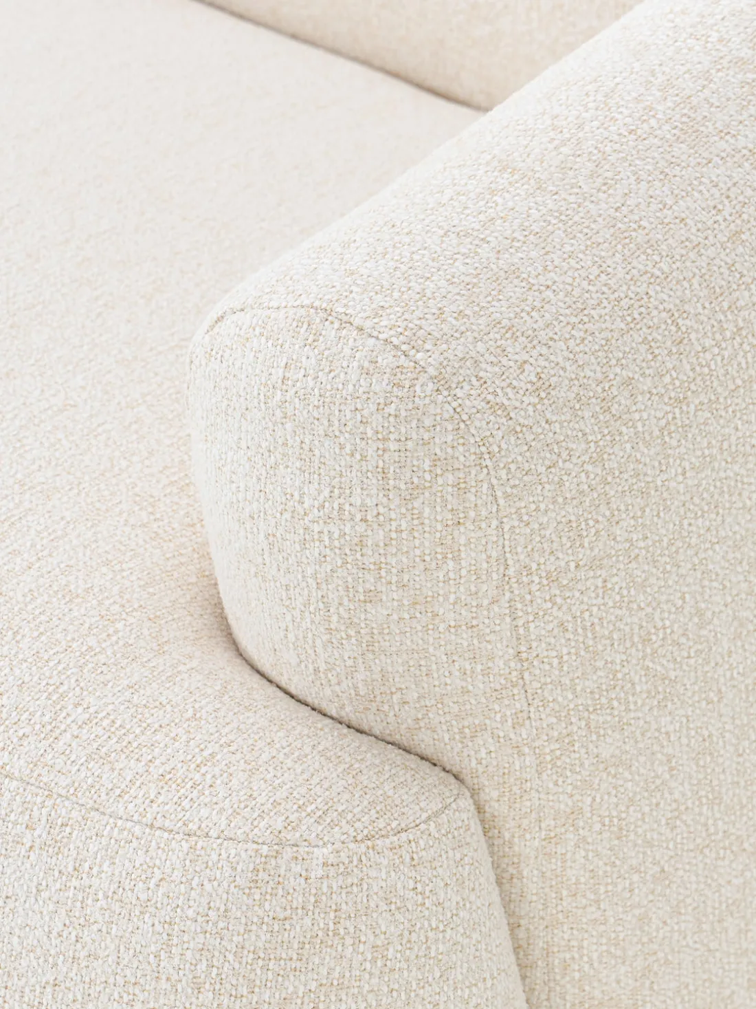 Sofá modular en tejido bouclé Sofia (2 plazas)