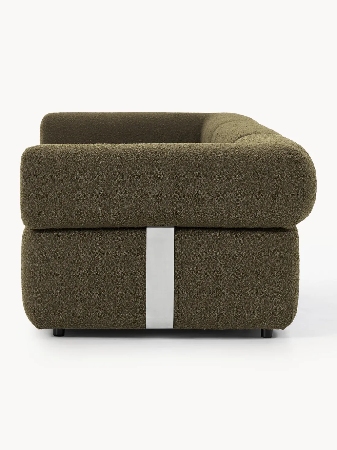 Sofá modular en tejido bouclé Anton (4 plazas)