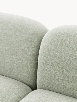 Sofá modular en tejido bouclé Wolke (3 plazas)