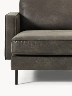 Sofá rinconera de cuero reciclado Hunter