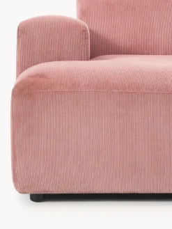 Sofá rinconera de pana Melva (3 plazas)