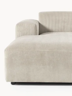 Sofá rinconera de pana Melva (4 plazas)