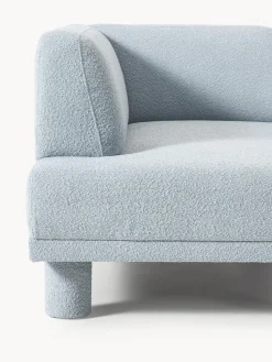 Sofá rinconera en tejido bouclé Lilo