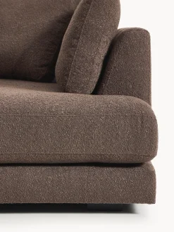 Sofá rinconera en tejido bouclé Tribeca