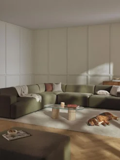 Sofá rinconera longue grande Melva