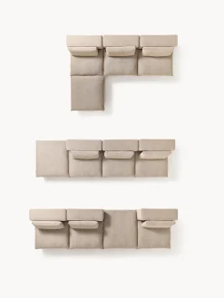 Sofá rinconera modular con reposapiés izquierdo/derecho Felix