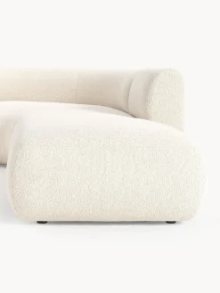 Sofá rinconera modular en tejido bouclé Sofia (4 plazas)