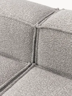 Sofá rinconera modular en tejido bouclé Lennon