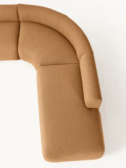 Sofá rinconera modular en tejido bouclé Sofia (4 plazas)