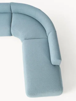 Sofá rinconera modular en tejido bouclé Sofia (4 plazas)