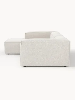 Sofá rinconera modular en tejido bouclé Lennon
