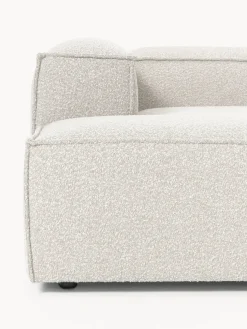 Sofá rinconera modular en tejido bouclé Lennon
