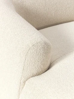 Sofá rinconera modular en tejido bouclé Sofia