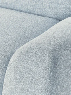 Sofá rinconera modular en tejido bouclé Wolke (4 plazas)