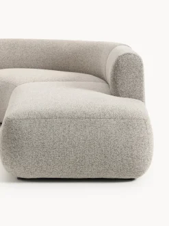 Sofá rinconera modular en tejido bouclé Sofia (4 plazas)