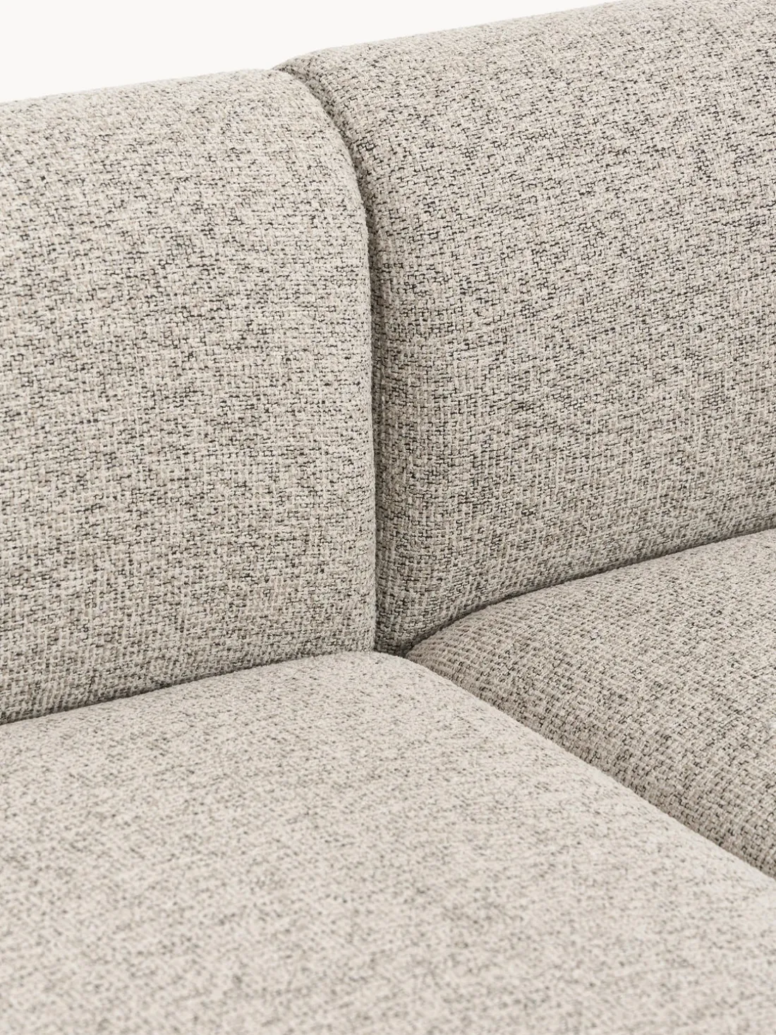 Sofá rinconera modular en tejido bouclé Sofia (4 plazas)
