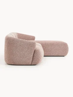 Sofá rinconera modular en tejido bouclé Sofia (3 plazas)