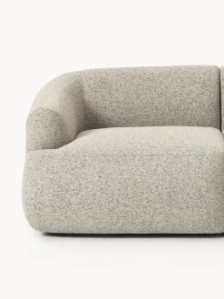 Sofá rinconera modular en tejido bouclé Sofia