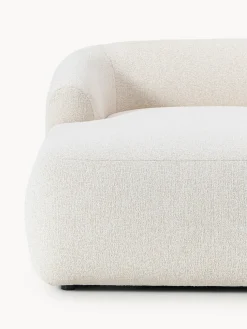 Sofá rinconera modular en tejido bouclé Sofia