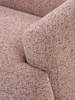 Sofá rinconera modular en tejido bouclé Sofia