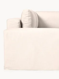 Sofá rinconera modular grande con tapizado desenfundable Russell