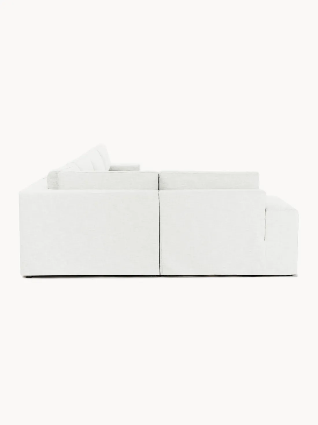 Sofá rinconera modular Russell, desenfundable