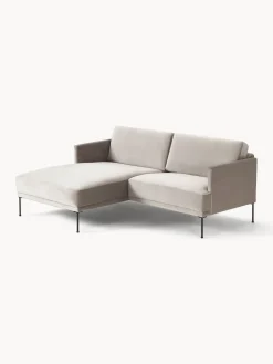 Sofá rinconera pequeño de terciopelo Fluente