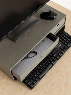 Soporte para monitor con cajones Ted