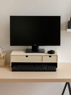 Soporte para monitor con cajones Ted