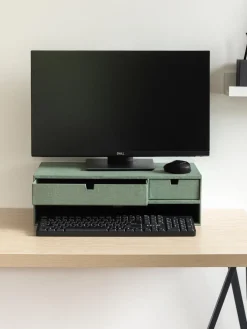 Soporte para monitor con cajones Ted