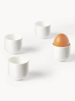 Soportes de huevo de porcelana Nessa, 4 uds.