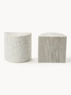 Sujetalibros de mármol Nile, 2 uds.