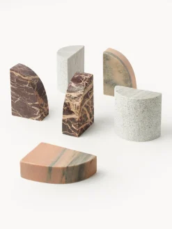 Sujetalibros de mármol Nile, 2 uds.