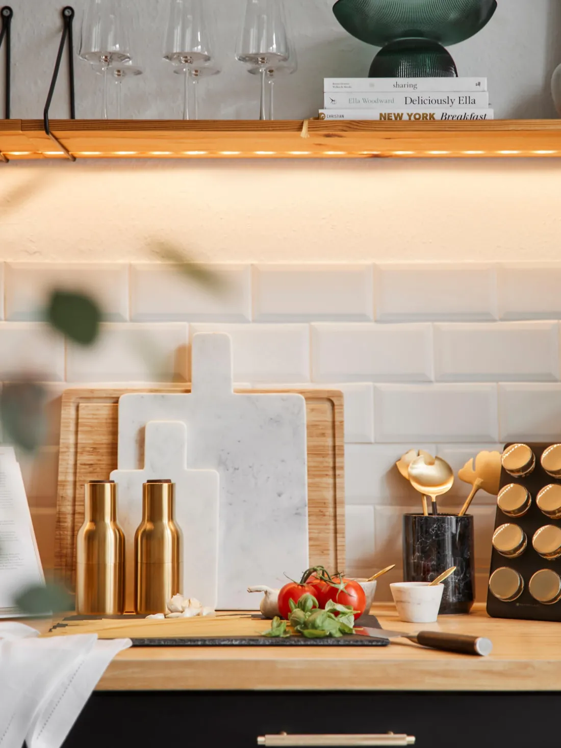 Tabla de cortar de mármol Adam, 30 cm