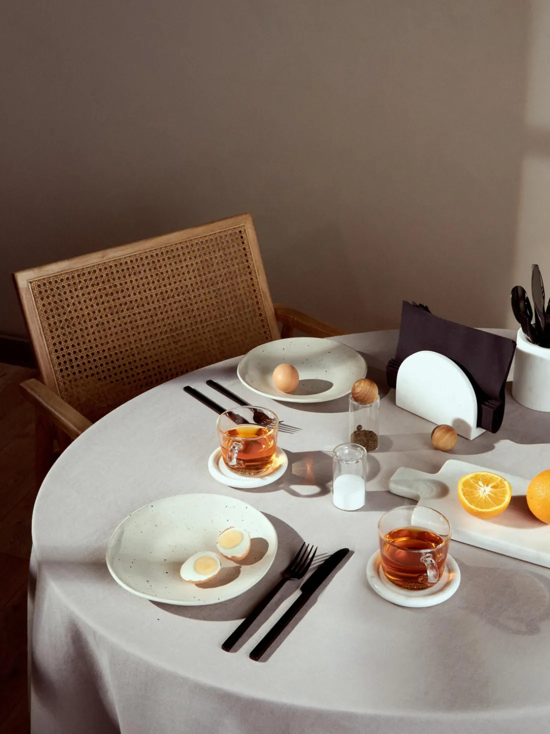 Tabla de cortar de mármol Agata