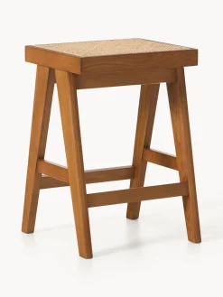 Taburete alto con tejido vienés Sissi