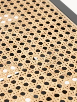 Taburete alto con tejido vienés Sissi