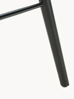 Taburete alto de madera de haya y cuero High Stool