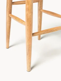 Taburete alto de madera de mango Nino