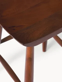 Taburete alto de madera de mango Nino