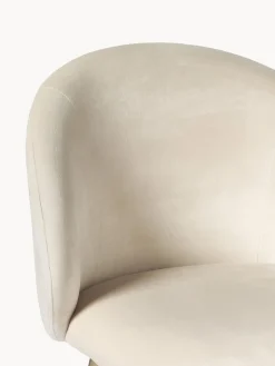 Taburete alto de terciopelo Luisa