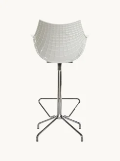 Taburete alto giratorio de plástico Meridiana