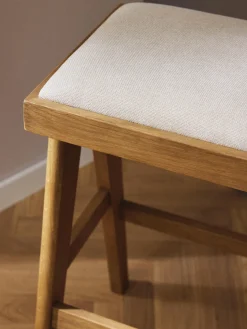 Taburete alto tapizado Sissi