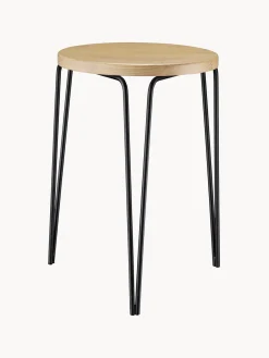 Taburete artesanal de madera de fresno Skjern