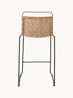 Taburete con tejido de ratán Gunnel